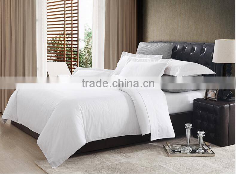 luxury cotton plain hotel bedlinens