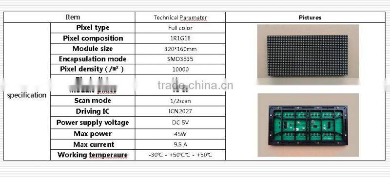 High brightness full color led outdoor digital rental display for chrismas