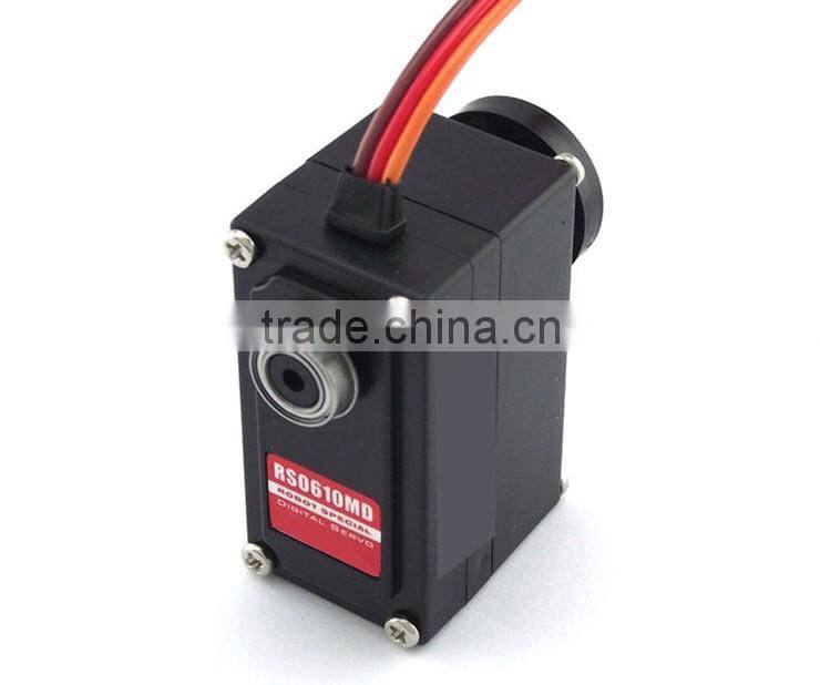 RS0610MD Metal titanium alloy Gear 6kg low profile 17DOF Humanoid robot used servo