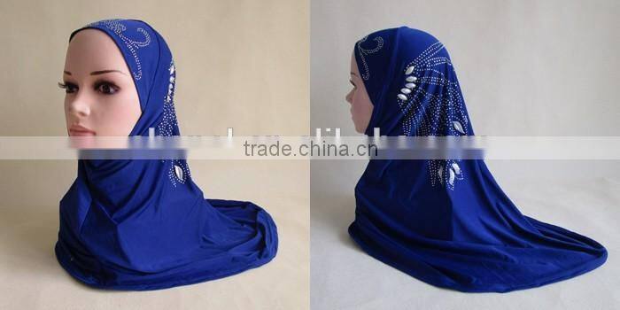 beaded hijab fashion modern shinny scarf muslim shawl hijab