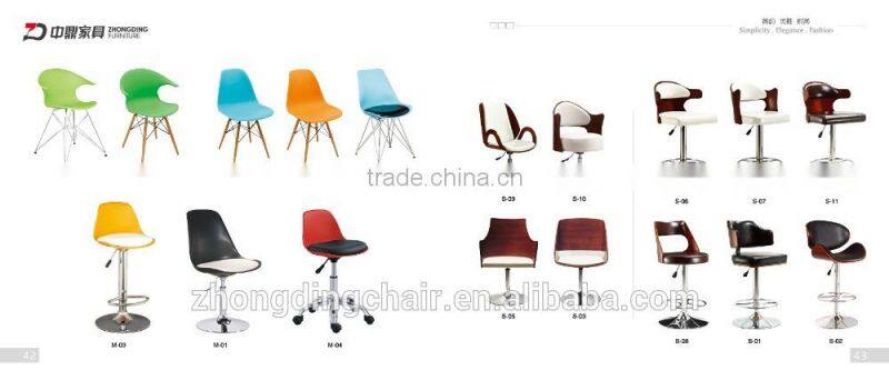 ZD-304 Plastic popular barchair,comfortable barstool