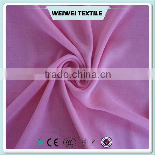 printed high twistedspn polyester voile fabric/polyester chiffon fabric for scarf chiffon stock lot