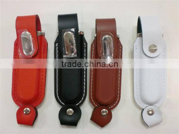 32GB Leather USB flash Drive, leather bracelet usb flash drive