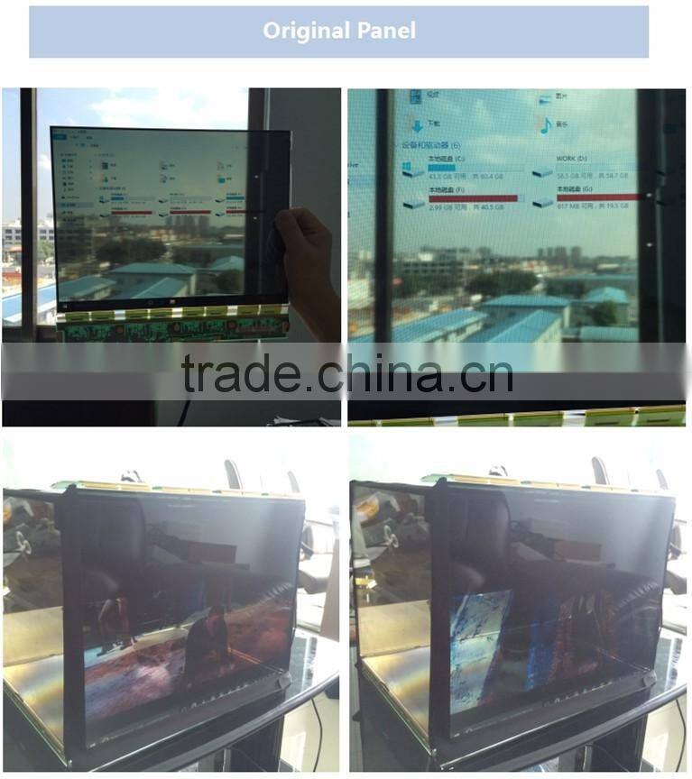 EKAA 10inch Android system transparent lcd showcase display