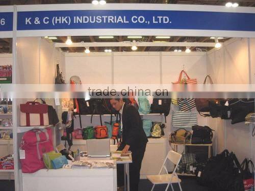 popular logo printing handled canvas shopping bag