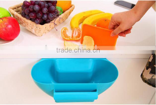 plastic hanging cupboard desktop storage box,plastic garbage storage box,custom household plastic storage box wholesale