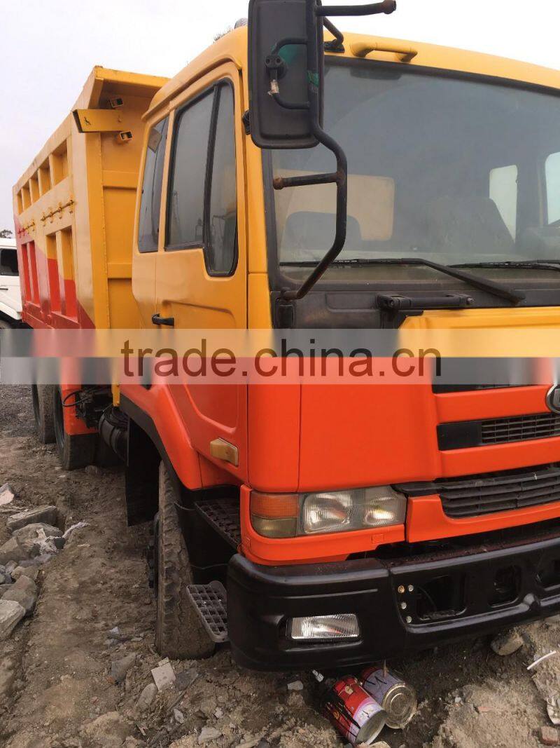 In good condition of nissan UD dump truck sales