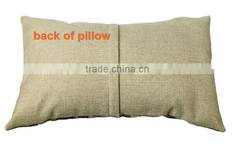 Custom Printed Pillow Case Accept 2016 New Products Decorative Pillow , Healthy Filled With Bamboo Charcoal Odor Eliminator