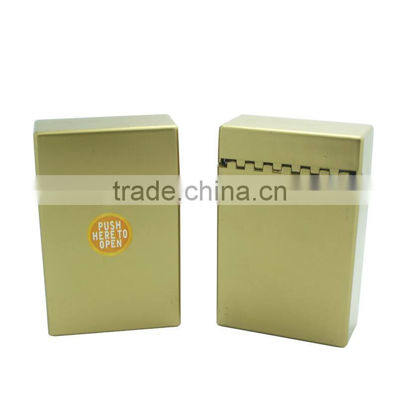 Grey ABS Plastic cigarette box /case / Holder push button for 20s kind size 85mm cigrettes