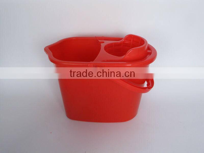 14L recycled Plastic mop bucket wringer