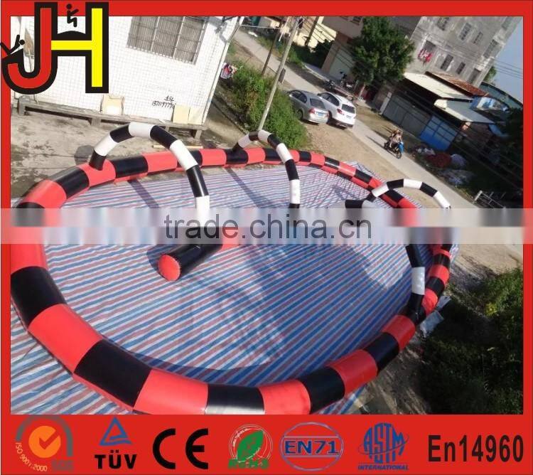 High Quality Inflatable Sport Air Race Track for Race Game, Go Kart Track