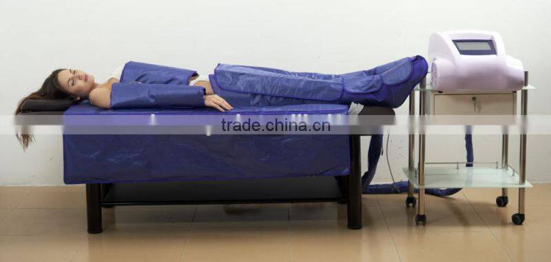 Lingmei pressotherapy device air pressure & Infrared rays body lymphatic drainage massage machine