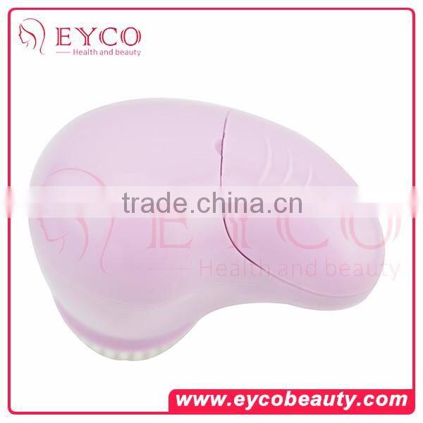 Facial Oils Removal Face Cleaner Waterproof Electric Ultra Sonic Face Cleansing Brush Blackhead Acnesonic facial cleansing brush