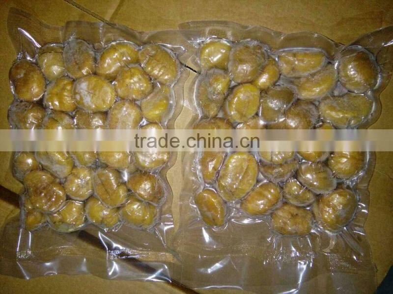2015 good price of peeled chestnut packing with vaucum bag in china