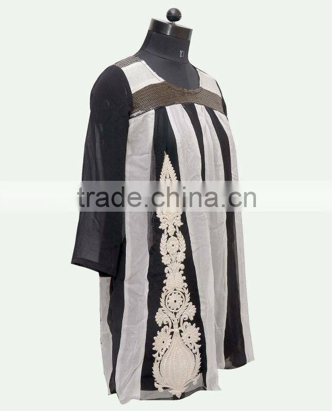 Evening Wear Georgette Ladies top