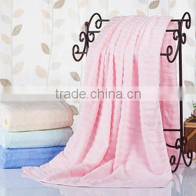Bath towel 100% cotton 70*140cm large bath towel with low price
