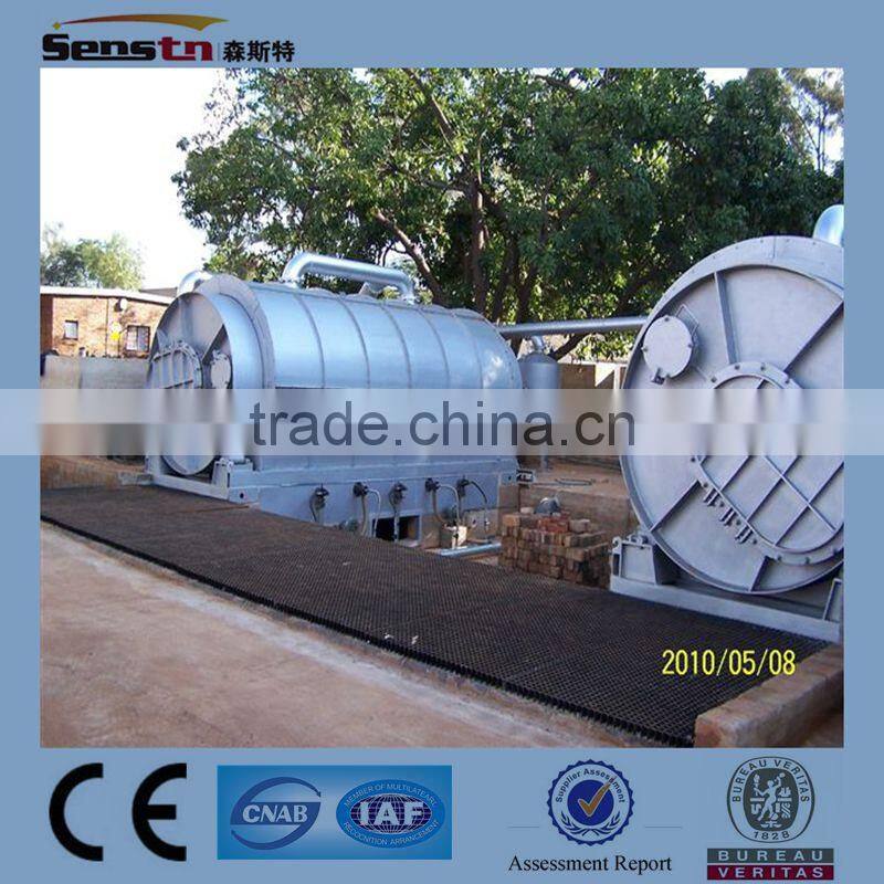 dinter used engine oil to diesel refining machine with best after sale service