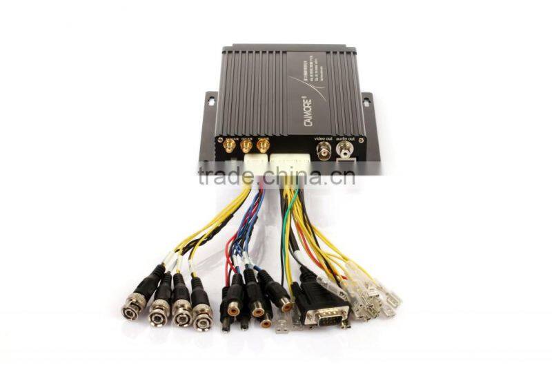 LTE-FDD 4 Channel Video & Audio alarm system MDVR