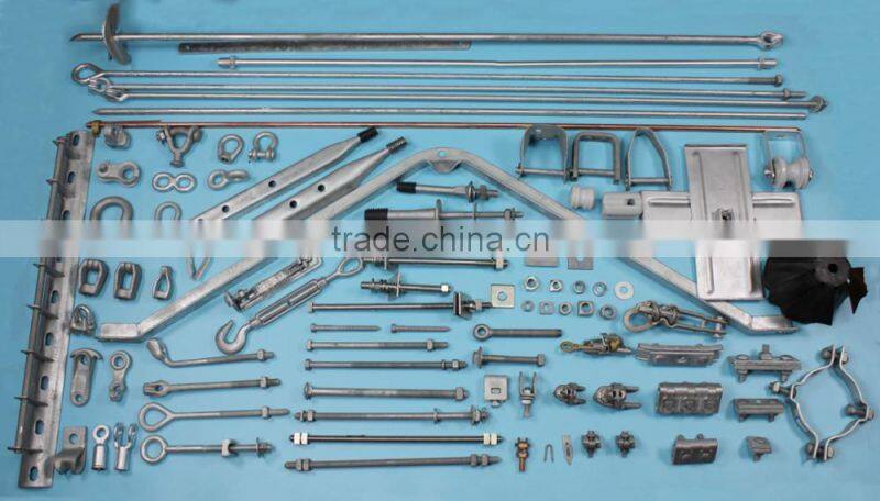 ANSI C135.1 hot dip galvanized square nuts for fastener