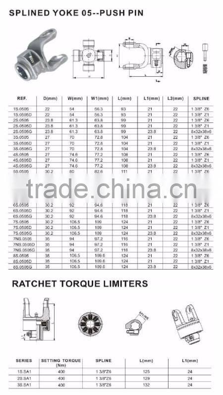 China Factory OEM Agricultural Drive Shaft For Brush Cutter