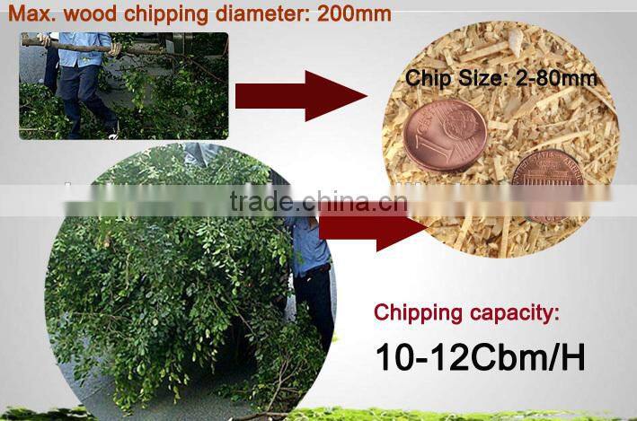New design wood drum chipper made in China