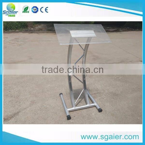 lectern podium aluminum podium metal truss lecterns truss podiums