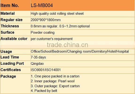 French Style School Furniture Dormitory Bed, Metal School Double Bed