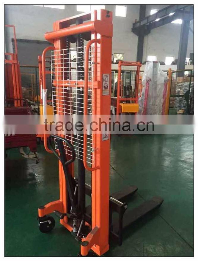 1T 2T Manual stacker forklift