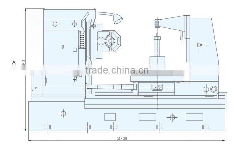 Less No. of Teeth and Large Module Gear Hobbing Machine