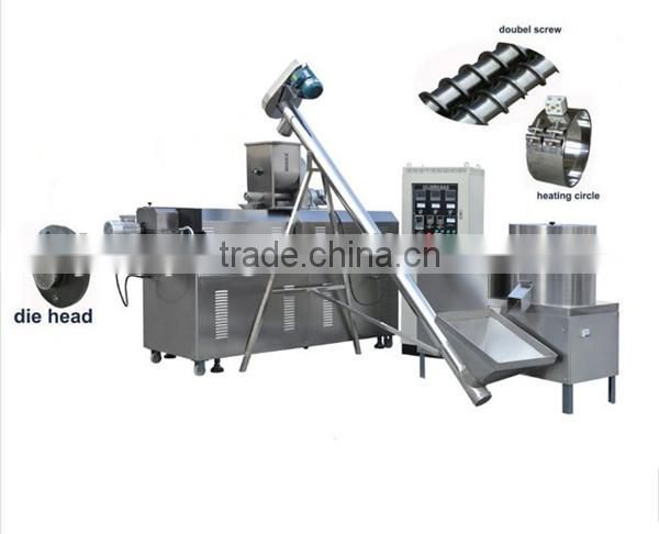 Commercial puffing corn snack food extruder/ Puffed corn snack machine factory price