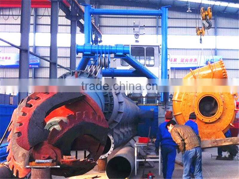 Deep dredging machine cutter suction dredger with dredging depth 16 meters
