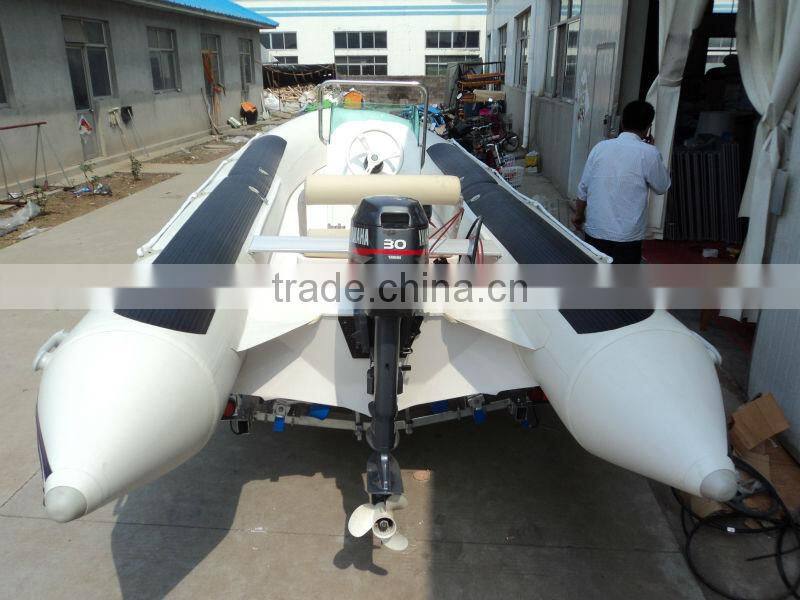PVC or Hypalon luxury RIB boat