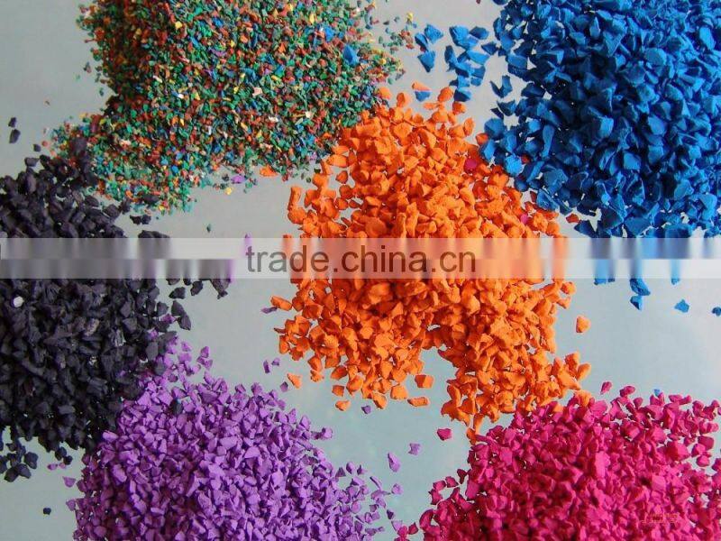 EPDM Granules/EPDM Rubber Granules For playground/colorful EPDM pellets