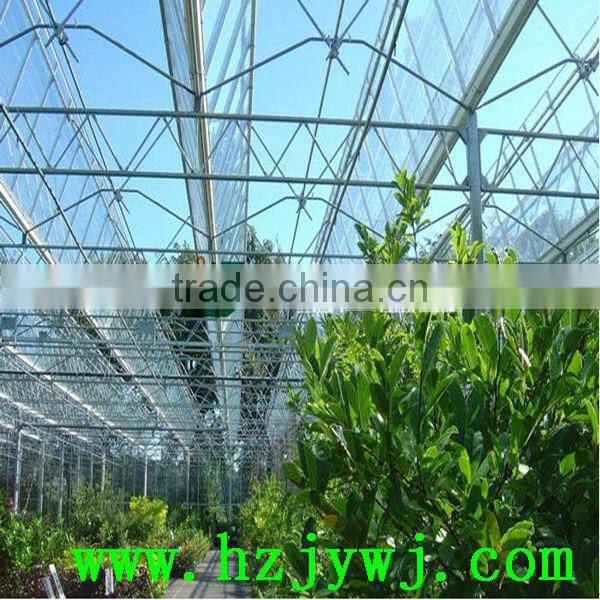 Open the top glass greenhouse