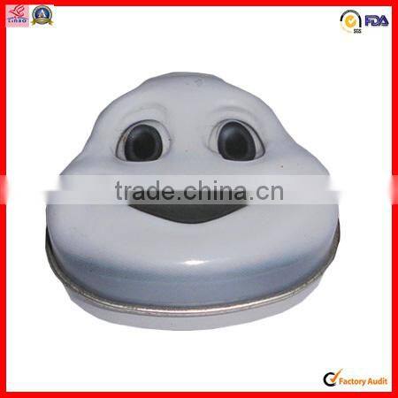 printing customed snowman tin can