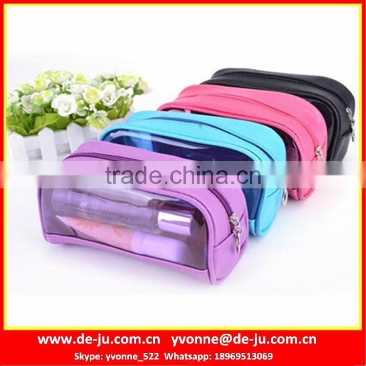 Clear Window Cosmetic Travel Wash Bag