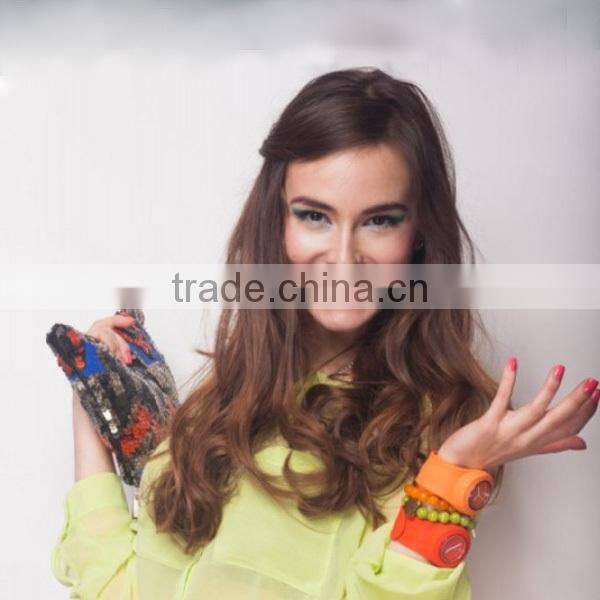 Fashion cheap wholesale adults kids personalized silicone slap watches