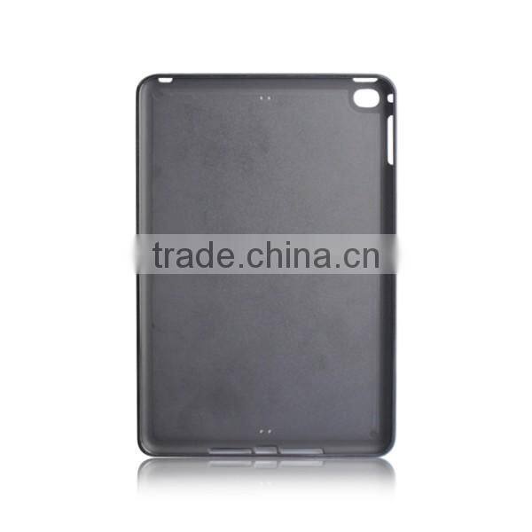Newest TPU+PC carbon fiber leather case phone cover for iPad Mini 4, custom phone case