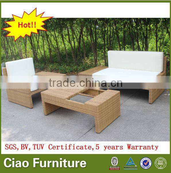 Modern style outdoor sofa rattan outdoor sofa