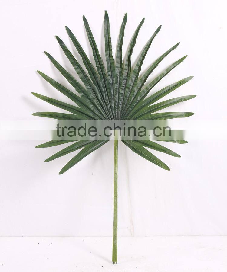 Indoor and outdoor artificial palm leaves, plastic palm leaves