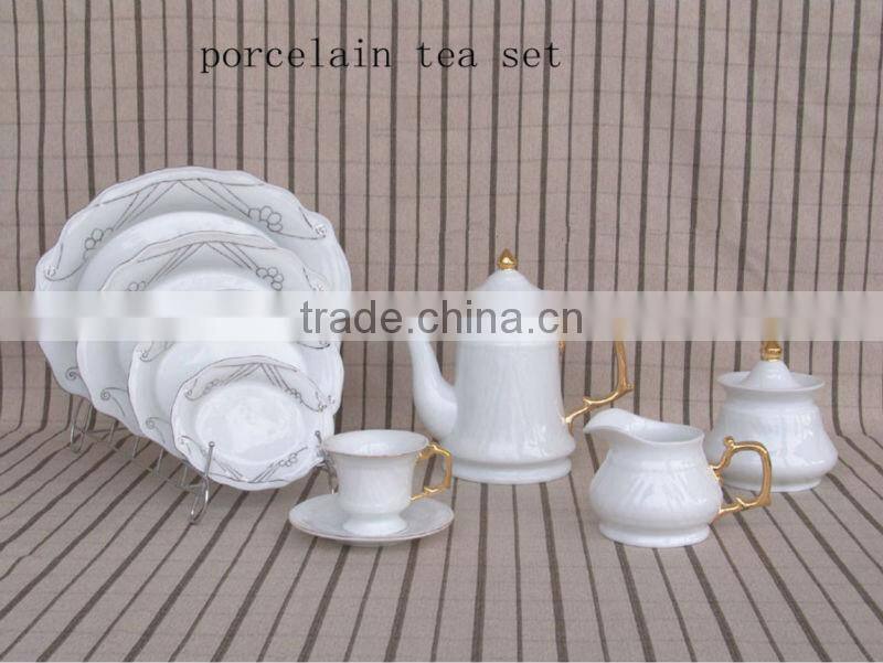 ceramic/porcelain tea set