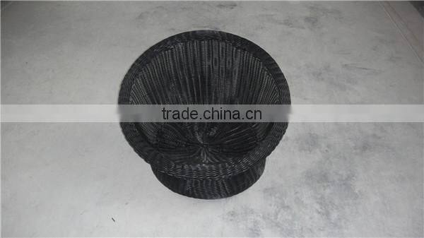 Cheap and elegant PE rattan popular dog bed