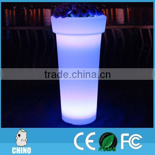 Color Changing LED Solar Powder outdoor flower pot