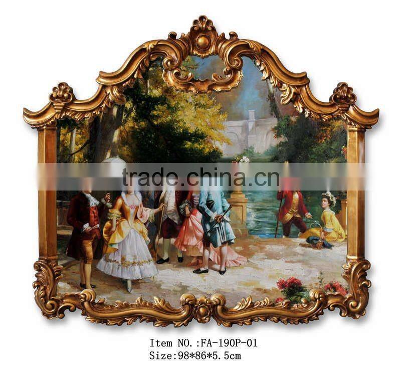 China factory landscape oil painting for living room wall decoration