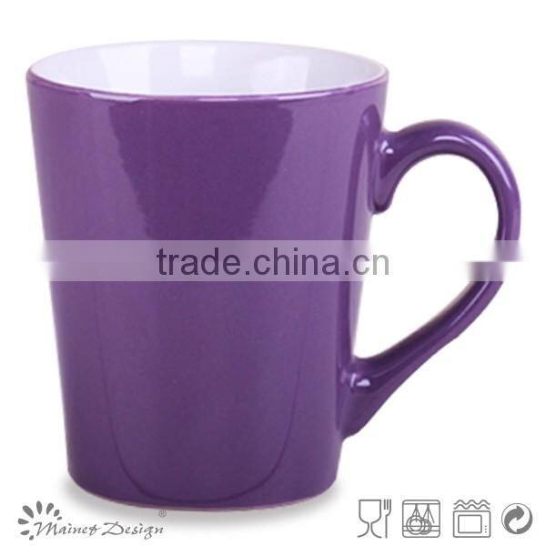 stoneware colorful ceramic round glaze mugs