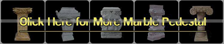 New Design Antique Marble Column Pedestal with Great Price
