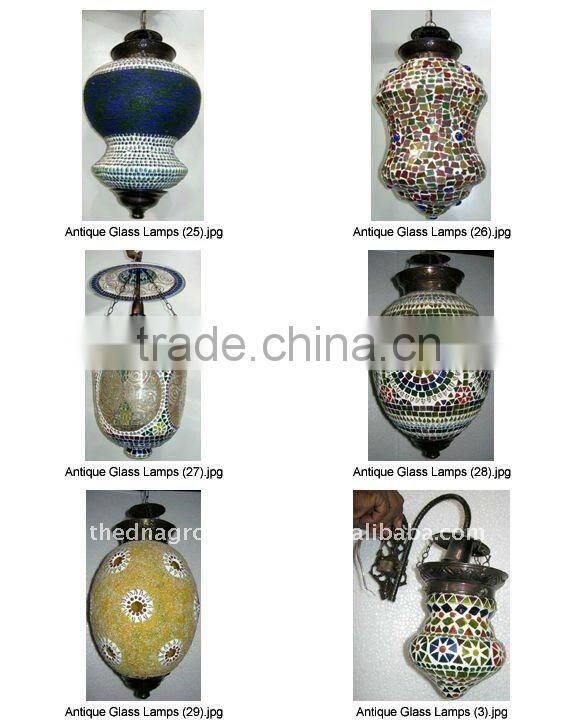 Wall Decoration Hanging Glass Lamp-A