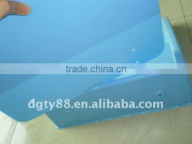 Vacuum forming plastic display for cosmetic