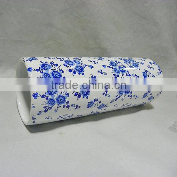 for home decoration blue and white vase flower
