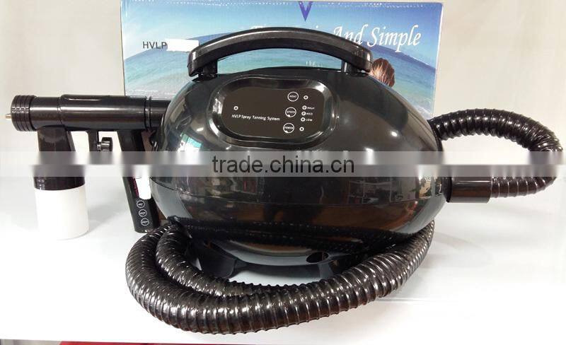 Mini Tanning Bed Machine System Professional Airbrush HVLP Home Tanning Spray Gun